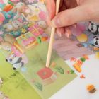Kidea, autocolant, set creativ, ursuleti de plus
