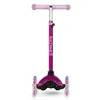 Kidwell, Uno, trotineta cu 3 roti LED, roz