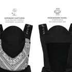 Kinderkraft, Bizuu, Huggy, marsupiu ergonomic, Lunar Black