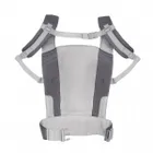 Kinderkraft, CarryBee, marsupiu ergonomic, grey