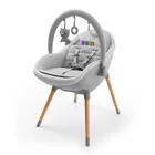 Kinderkraft, Fini Up, scaun de masa 3in1, gri