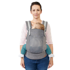Kinderkraft, Huggy, marsupiu ergonomic, gri