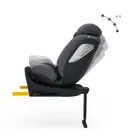 Kinderkraft, I-360 2 Plus, scaun auto, i-Size, gri, 40-150 cm