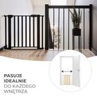 Kinderkraft, Lock & Go, poarta de siguranta, Wood