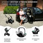 Kinderkraft, Mink Pro, scaun auto, Grey, 40-75 cm