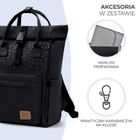 Kinderkraft, Moonpack, rucsac pentru carucior, confetti black