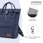 Kinderkraft, Moonpack, rucsac pentru carucior, confetti denim
