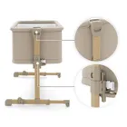 Kinderkraft, Nestee Grow 2, patut suplimentar, beige wood