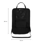 Kinderkraft, organizator auto 2in1, negru