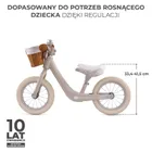 Kinderkraft, Rapid 2, BIZUU, bicicleta fara pedale, Beige