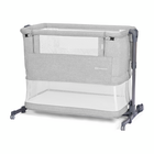 Kinderkraft, Side2Bed, patut suplimentar 3 in 1, Grey Melange