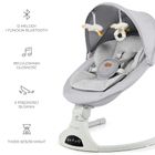 Kinderkraft, Tulsy, balansoarul-sezlong electric, grey