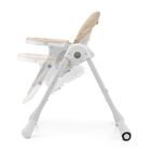Kinderkraft, Tummie, scaun de masa pliabil 2 in 1, Beige