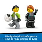 LEGO City, Avion cu reactie vs masina, 60489