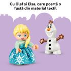 LEGO DUPLO Disney, Cutie creativa cu Elsa si Olaf din Regatul de gheata, 10462