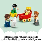LEGO DUPLO Town, Casa moderna de familie 3 in 1, cu figurine, 10470