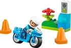 LEGO DUPLO Town, Motocicleta albastra de politie, 10471