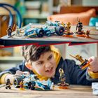 LEGO NINJAGO, Masina de curse Spinjitzu a lui Zane cu puterea dragonului, 71791