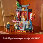 LEGO NINJAGO, Model pentru etalare cu personaje ninja la a 15-a aniversare, 71866