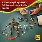 LEGO NINJAGO, Robotul de misiune al lui Cole si dragonul Zane, 71854