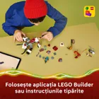 LEGO NINJAGO, Zilvar si monstrul dragon Grimtak, 71863