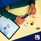 LEGO Super Heroes, Omul Paianjen vs Calaretul fantoma pe motocicleta, 76335