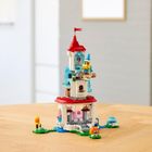 LEGO Super Mario, Set de extindere Costum Peach Pisica si Turnul inghetat, 71407