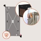 Lionelo, Ellen, patut de calatorie cu extensie mare 3in1, Black