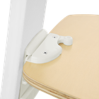 Lionelo, Floris, scaun inalt din lemn, White