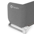 Lionelo, Lora, bariera de protectie pentru patut, pliabil, Grey Stone