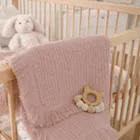 Lionelo, paturica din muselina, Dusty Pink, 70-100 cm