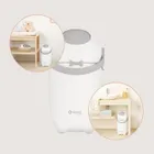 Lionelo, Purebin, cos pentru scutece, alb, 10l