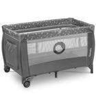 Lionelo, Stefi Plus, patut de voiaj portabil, pe doua niveluri, Grey White