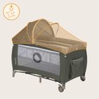Lionelo, Sven Plus, patut de calatorie cu accesorii, Beige Olive