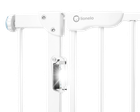 Lionelo, Truus Slim Led, poarta de siguranta, White