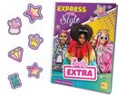 Lisciani, Barbie, Express Your Style, caiet spiralat cu stickere