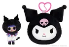 L.O.L. Surprise, Loves Hello Kitty, Reversible Plush, mini papusa intr-o cutie de plus, 1 buc.