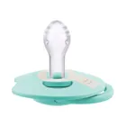 Lovi, Prime, suzeta dinamica din silicon, Aqua Green, 6-18 luni, 3 buc.