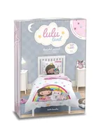 LuLuLand, Zana si unicorn, set lenjerie de pat single, 140-200 cm