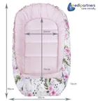Medi Partners, Flori, babynest, set 5 piese, roz