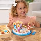 Melissa & Doug, Tort de ziua de nastere, jucarie din lemn