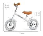 Milly Mally, Marshall Air, bicicleta fara pedale, Alb