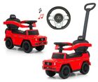 Milly Mally, Mercedes-Benz, G350d, masinuta fara pedale cu maner, Red