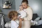 Motherhood, Paturica de muselina 100-120 cm cu doua straturi, Beige Classics