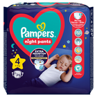 Pampers Night Pants, scutece-chilotel de noapte marimea 4, 9-15 kg, 25 buc.
