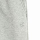 Pantaloni de trening gri cu croiala larga wide oversize NOWEAR