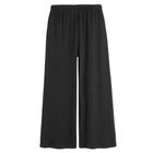 Pantaloni largi din modal, croiala wide leg NOWEAR