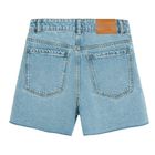 Pantaloni scurti ajustabili din denim, croiala slim NOWEAR