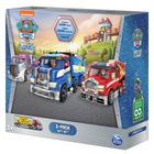 Paw Patrol, Big Truck Pups, True Metal, set de 3 vehiculi