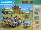 Playmobil, Dinos, Tabara de cercetare cu dinozauri, 71523